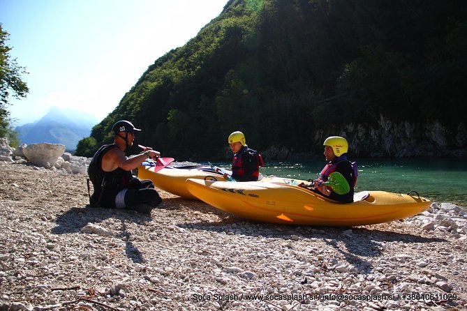 1 day KAYAK COURSE on Soča river, for beginners - Why the Soča works for a first kayak lesson