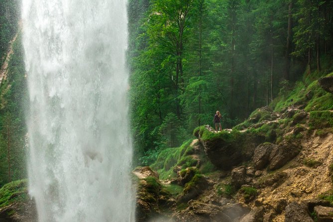 7 Alpine Wonders- Day Tour Bled, Soca valley, Slovenia - Peričnik Waterfall, the day’s most unusual walk
