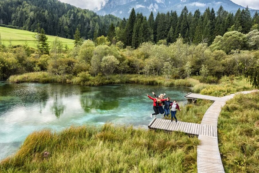 7 Alpine Wonders - Peričnik Waterfall and the first mountain views