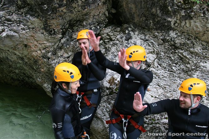 Advanced canyoning A+ package - Meeting at the Bovec Sport Center