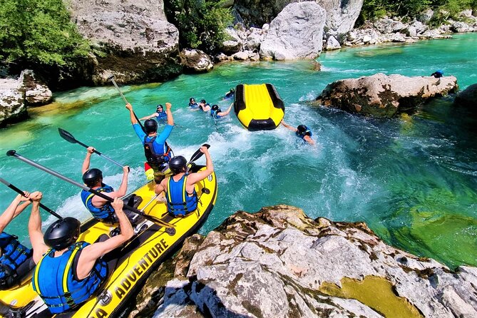 Adventure Rafting on Emerald River with Free Photos - Slides, swims, and the Manhattan Rock jump