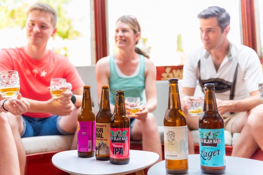 BEER WAY Ljubljana: Boat & Craft Beer Tasting Tour - Four Ljubljana beers, four different styles