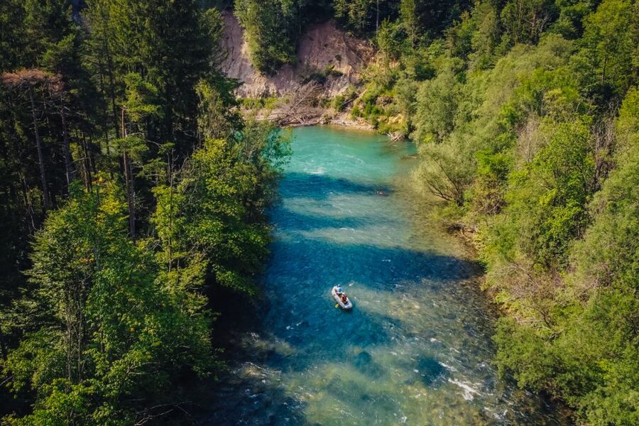 Bled: 3-Hour Family-Friendly Rafting Adventure - Safety instruction before the first rapid