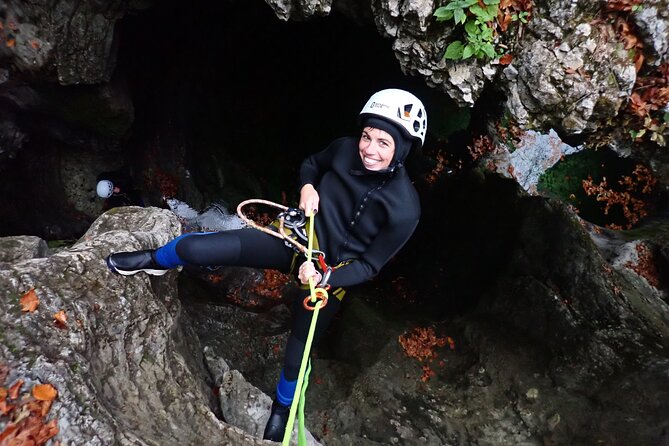 Bled and Bohinj Valley Canyoning with Hotel Pickup & Free Photos - Guides who keep the mood light