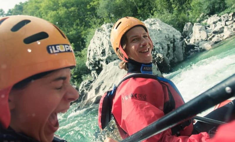 Bled: Great Fun Sava River Rafting by 3glav - The 15-minute van ride to the river