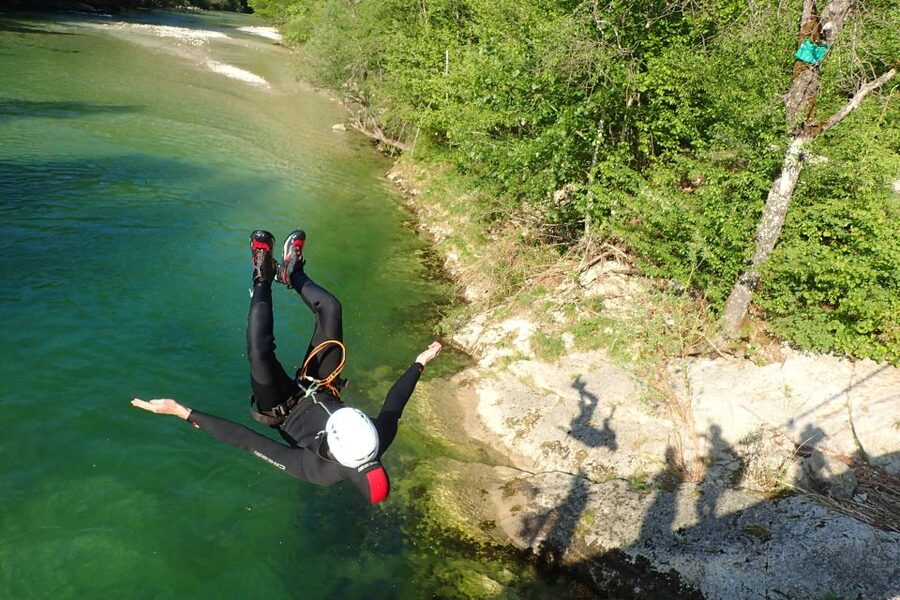 Bled: Guided Canyoning Tour with Transport - Morning or afternoon departure?