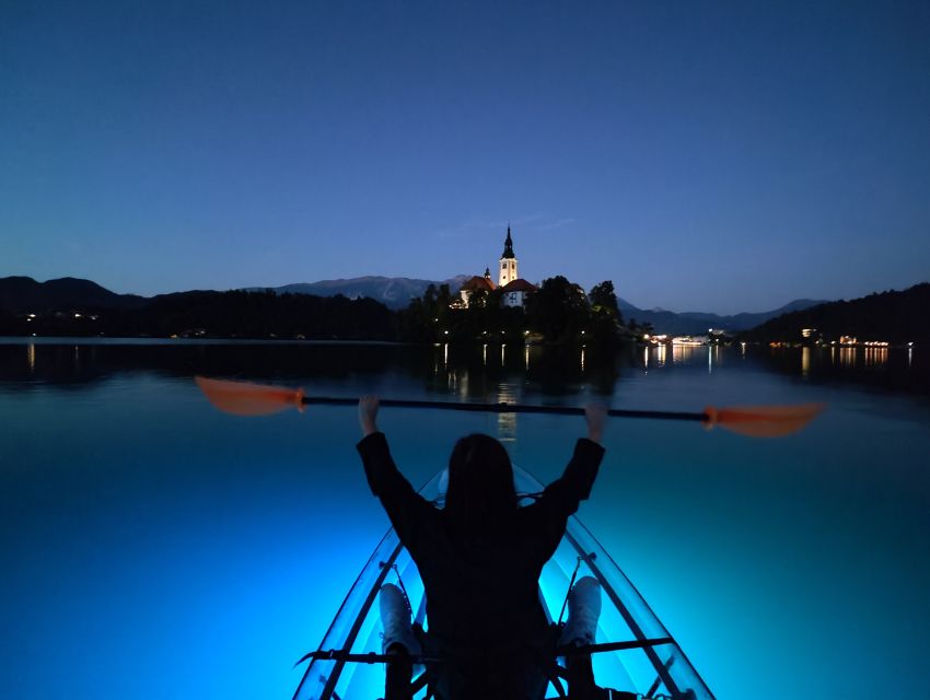 Bled: Guided Kayaking Tour in a Transparent Kayak - Reaching the rowing center docks