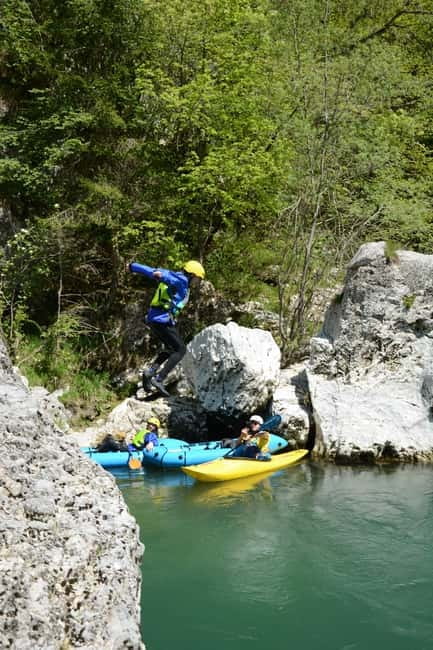 Bled: kayaking trip on the river Sava - Beginner kayaking or advanced coaching?