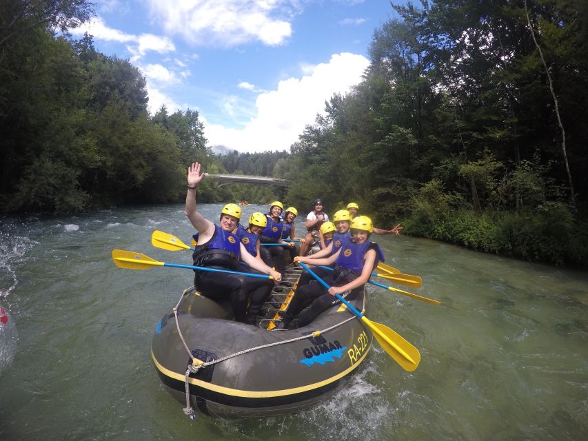Bled-Rafting on Sava 13km - What the scenery adds to the ride