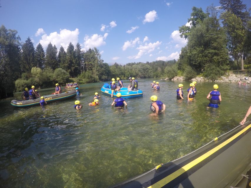 Bled-Rafting on Sava 13km - The family question: who will enjoy it most?