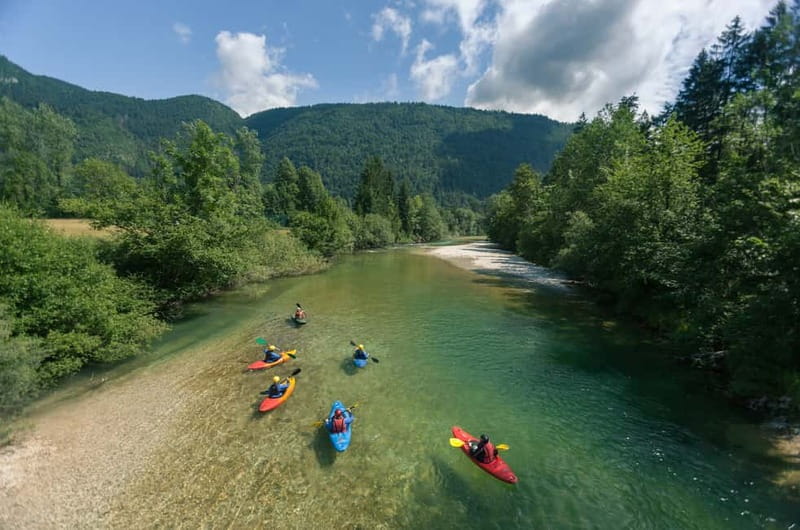 Bled: Sava River Kayaking Adventure by 3glav - Getting suited up in a wetsuit and helmet