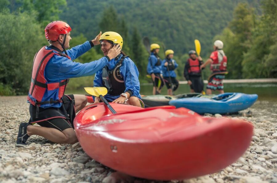 Bled: Sava River Kayaking Adventure by 3glav - Paddling the Sava River for about 1.5 hours