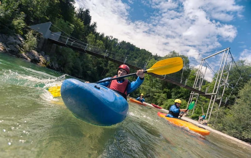 Bled: Sava River Kayaking Adventure by 3glav - The 20-minute ride from Bled to the river