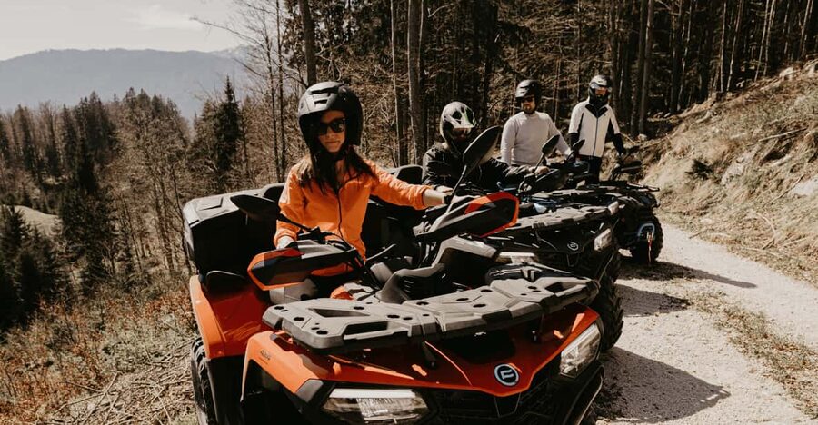 Bled: Scenic 2 hour QUAD tour - Forest tracks, hills, and open Slovenian views