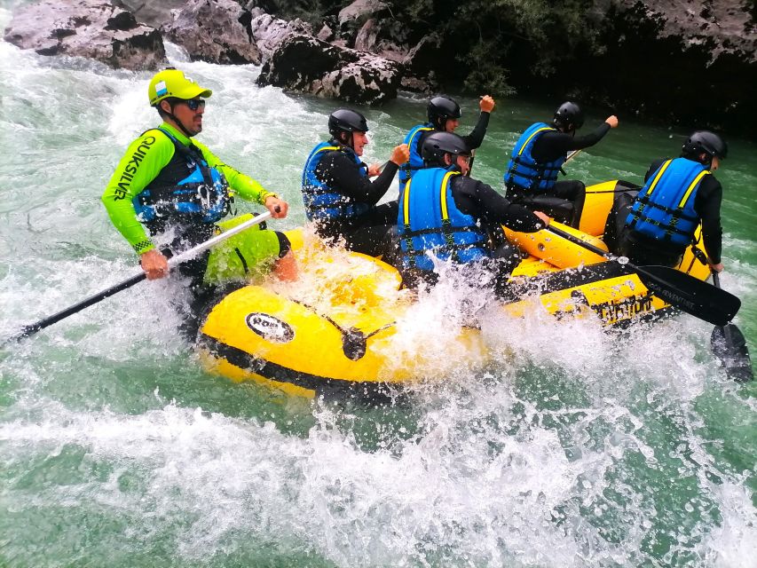 Bovec: Adventure Rafting on Emerald River Soča + FREE photos - What the 1.5-hour rafting section feels like