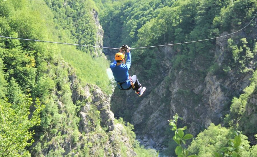 Bovec: Canyon Učja — The Longest Zipline Park in Europe - How the $90 price compares with the experience
