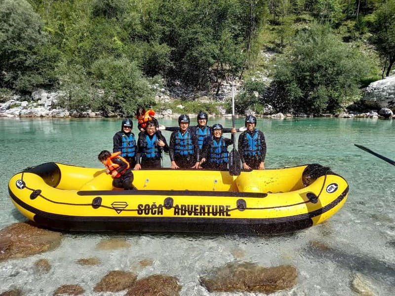 Bovec: Kinder Rafting on Soča River from 4years +FREE photos - Cold water, warm gear, and what to pack