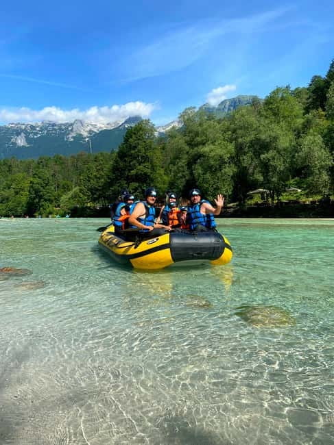 Bovec: Kinder Rafting on Soča River from 4years +FREE photos - Starting at Soča Adventure in Čezsoča