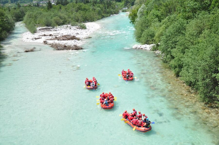 Bovec: Soča River Whitewater Rafting - The 10-minute ride to Srpenica 1