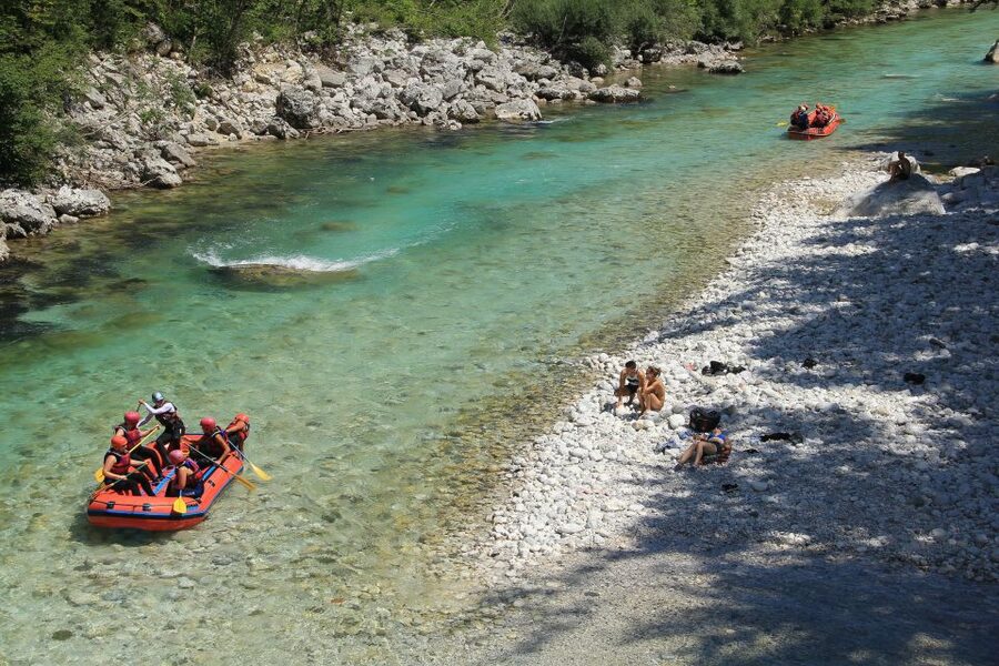 Bovec: Soča River Whitewater Rafting - Learning the ropes before the first rapid