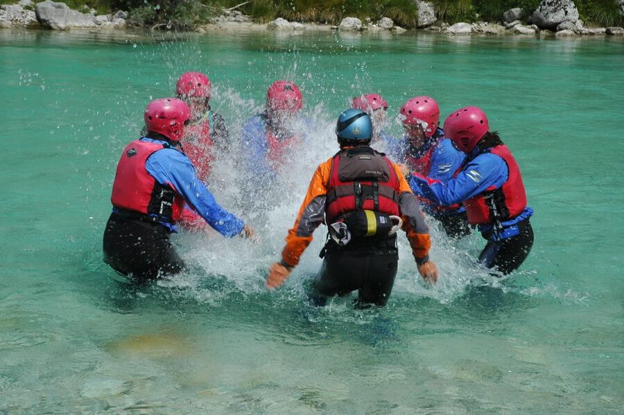 Bovec: Soča River Whitewater Rafting - The 1.5-hour rafting route