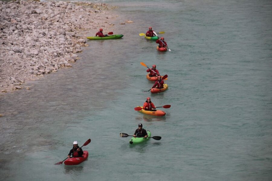 Bovec: Whitewater Kayaking on the Soča River - What low water can mean for your day