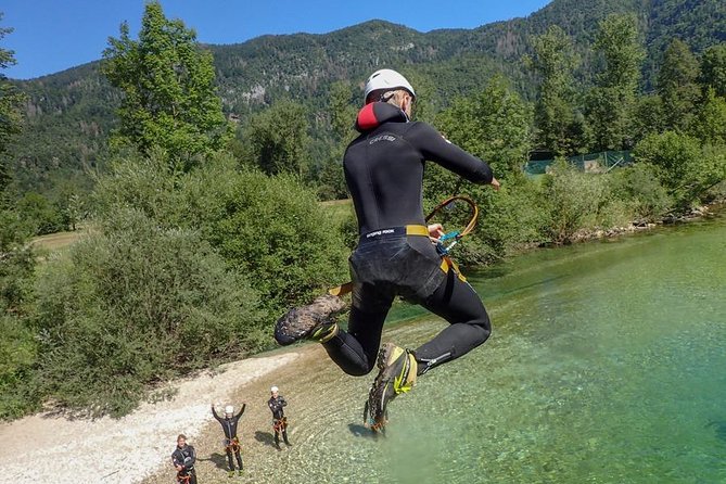 Canyoning Bled Slovenia - Jumps up to 10 meters, with a rope option