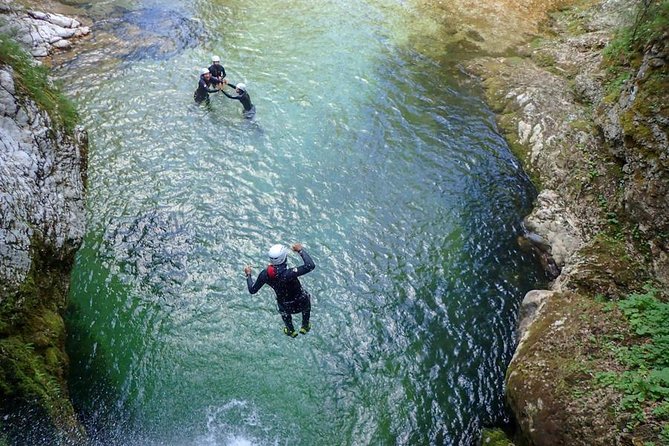 Canyoning Bled Slovenia - Changing back and returning to Bled