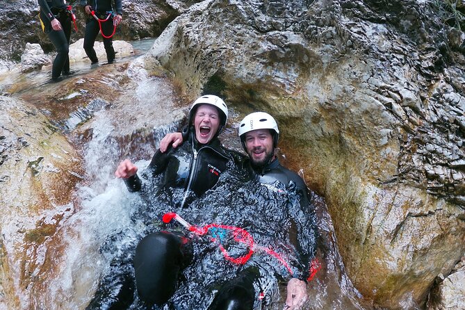 Canyoning Experience in Bovec - Moving through waterfalls, slides, and pools