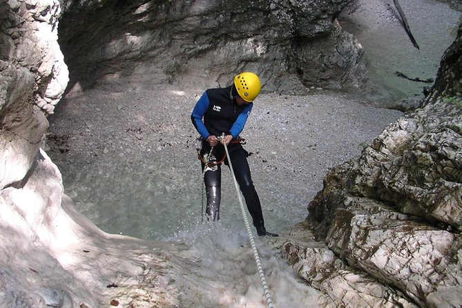 Canyoning Fratarica - Fratarica is an active day in the Soča Valley