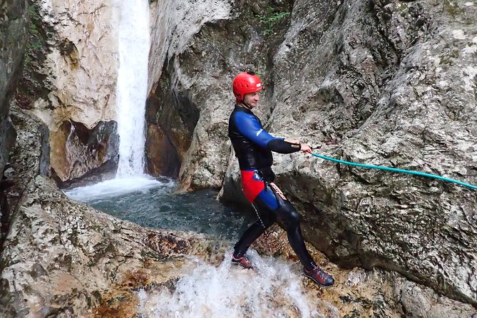 CANYONING in Susec from Bovec, Families welcome, photo service - Returning at the canyon exit and back to Bovec