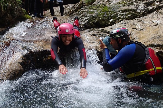 CANYONING in Susec from Bovec, Families welcome, photo service - Is the $62.48 price good value?