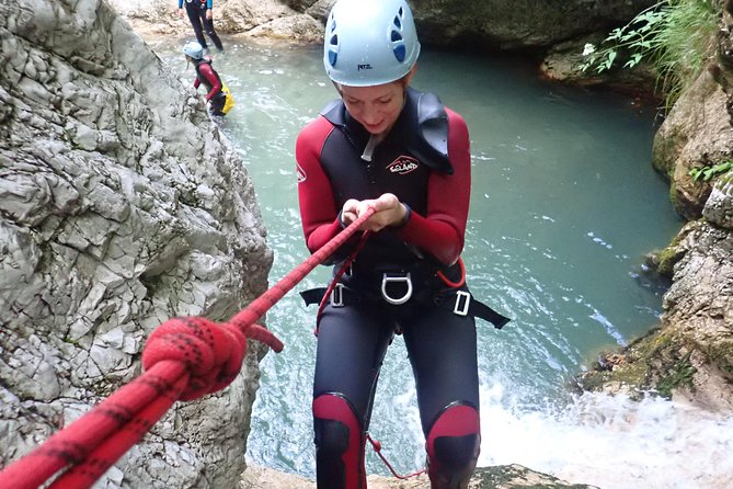 CANYONING in Susec from Bovec, Families welcome, photo service - Who should choose this canyoning outing?