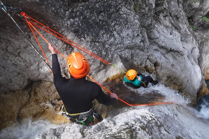 Canyoning in Susec Gorge from Bovec - Waterfalls, pools, jumps, and natural slides