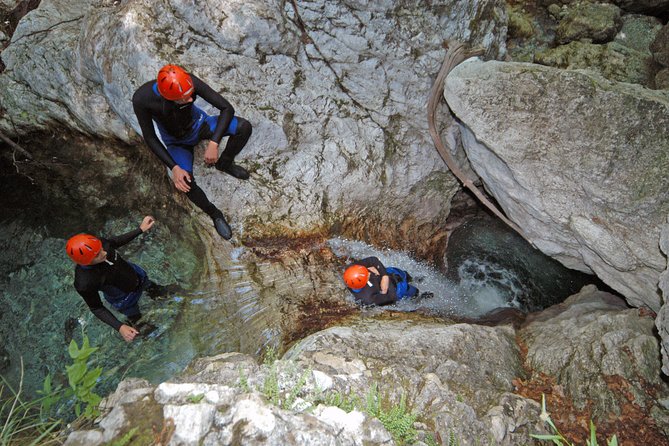 Canyoning in Susec Gorge from Bovec - Who will enjoy this most