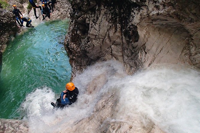 Canyoning in Susec Gorge from Bovec - Getting ready for the canyon