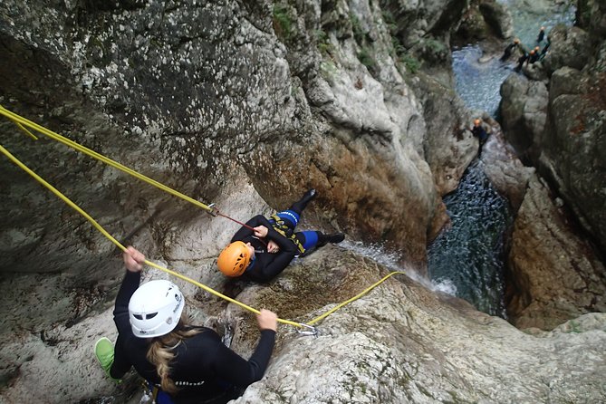 Canyoning Susec with leading local company - since 1989 - The old Italian mule track to the canyon entrance