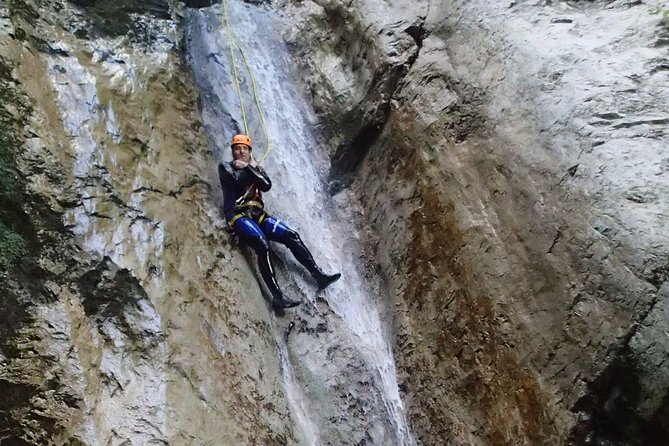 Canyoning Susec with leading local company - since 1989 - The Soča Valley and Triglav National Park setting