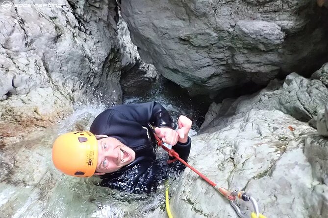 Canyoning Susec with leading local company - since 1989 - Starting at the Soča Rafting centre in Bovec