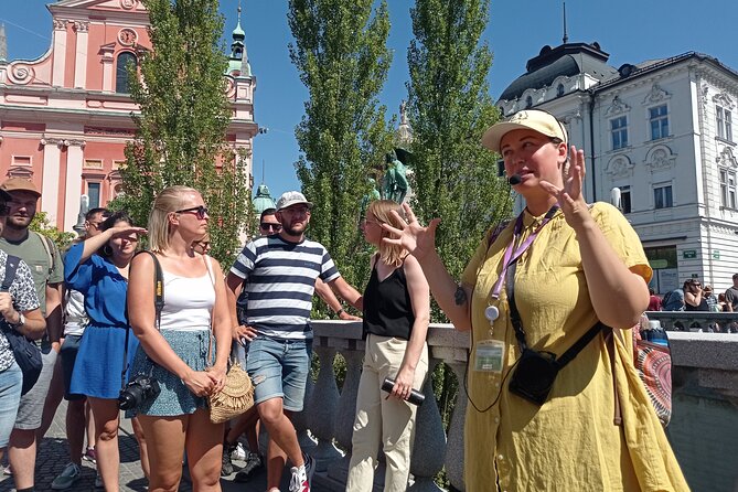 Classic Ljubljana Group Tour - Starting beneath Ljubljana’s pink church