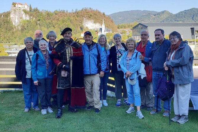 Cosmopolitan "medieval" Bled Walking Tour - A medieval knight, without losing the real story