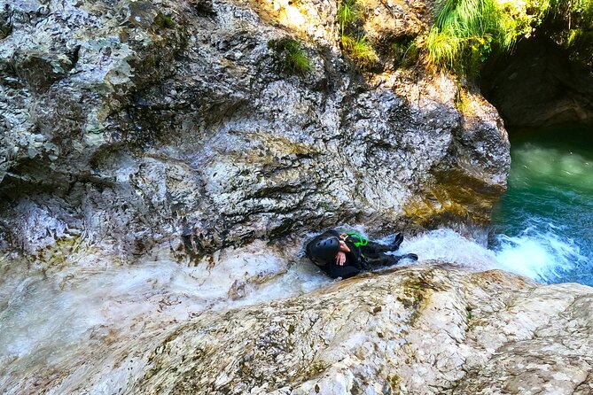 Dynamic Adventure Canyoning in Bovec with Free Photos and Videos - Following the Stream for 90 Minutes