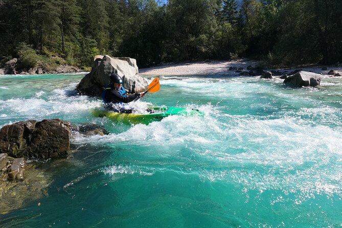 Explore Soča River on Sit on top Kayak with Free Photos - Key points before you book