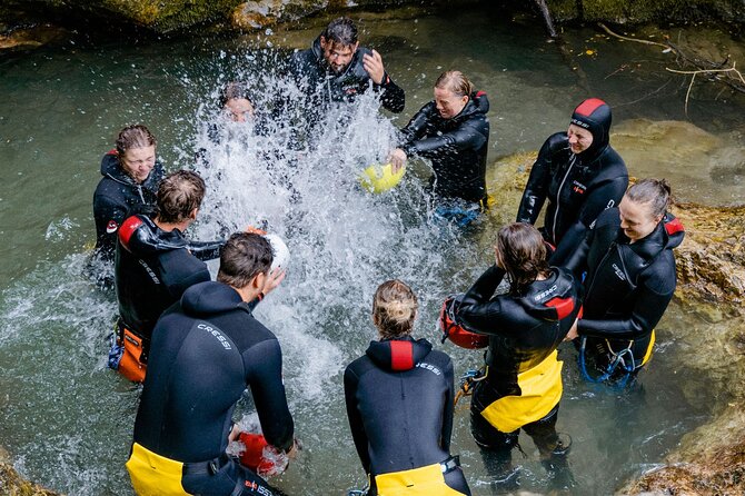 Family Beginner Canyoning in Sušec, Bovec With Photos - Sliding, jumping, and walking through Sušec Gorge