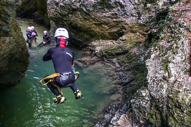 Family Canyoning near Lake Bled - Why water level can change the experience