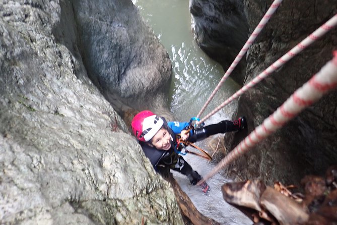 Family Canyoning near Lake Bled - The guide makes the difference for families