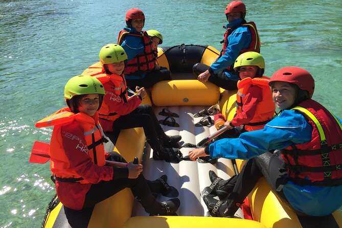 FAMILY RAFTING on Soča river - Transport from the base to the river