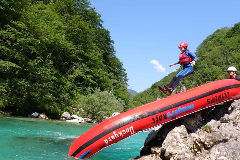 From Bovec: Premium Rafting on Soča River with Photo Service - Ninety minutes among Soča rapids