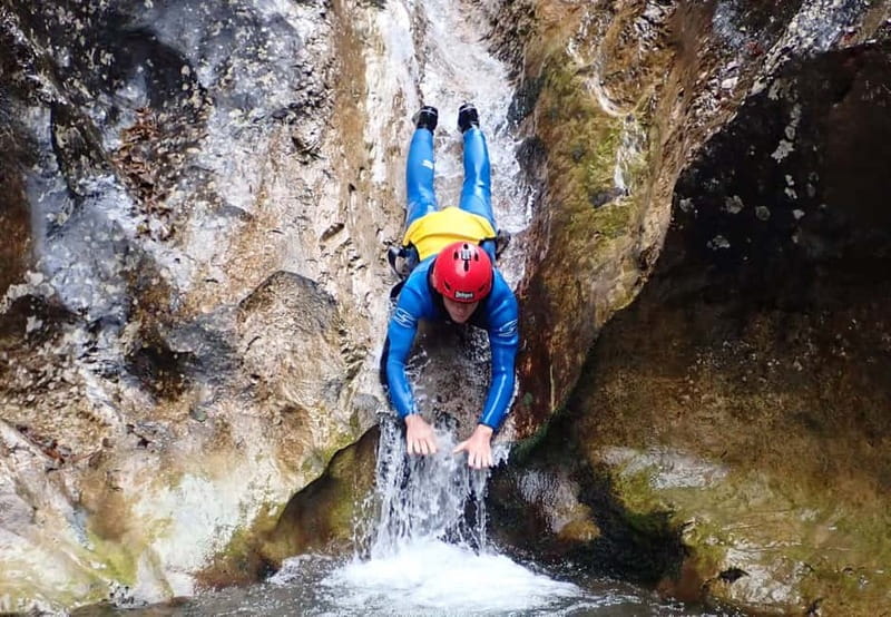 From Bovec: Sušec Stream Canyoning in the Soča Valley - Meeting HungaroRaft in central Bovec