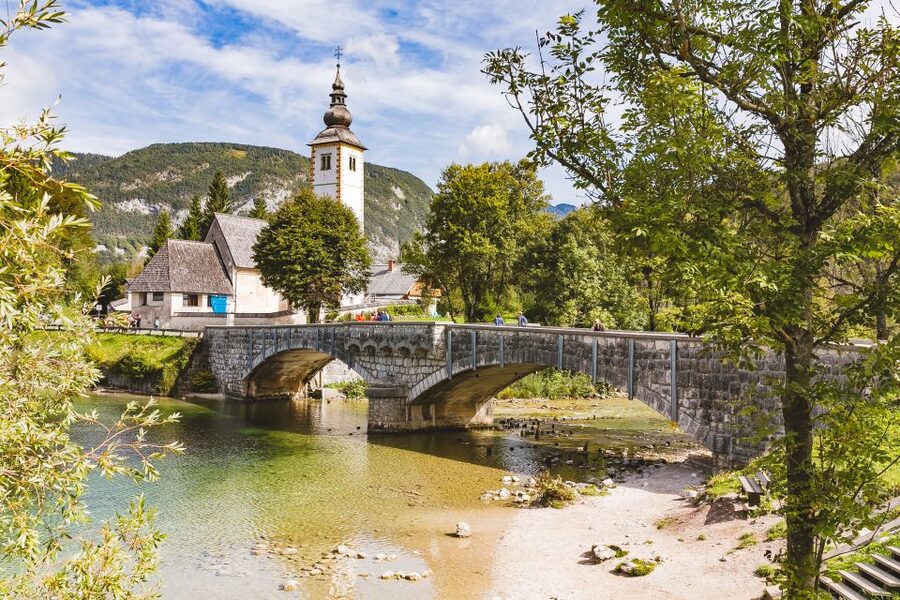From Ljubljana: Day Trip to Bled and Vintgar Gorge - Medieval Skofja Loka at day’s end